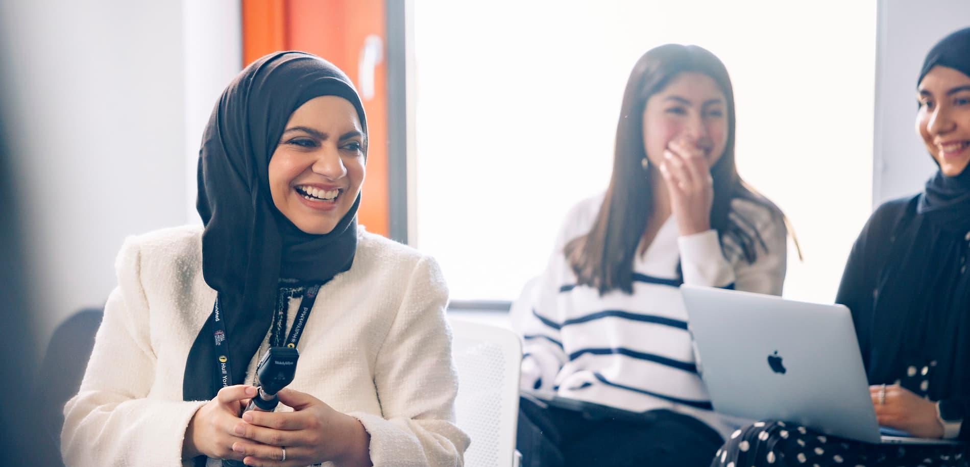 Students in a problem based learning session