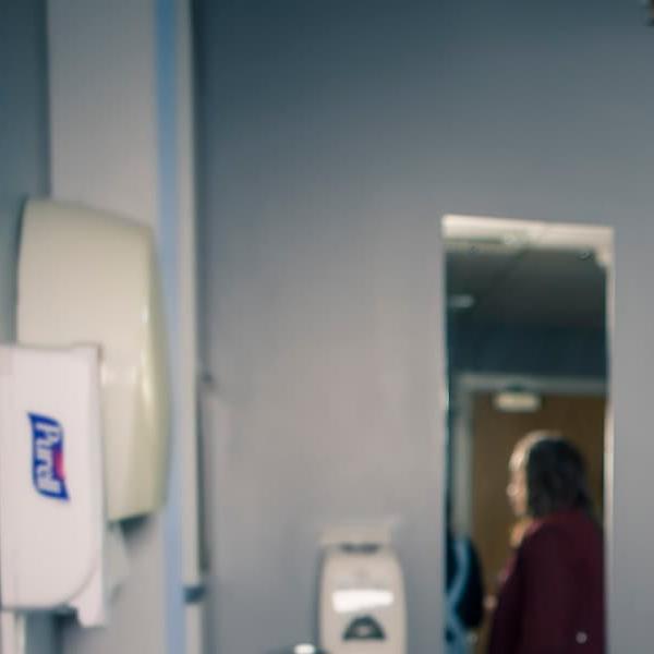 Medicine student on a clinical placement with Dr Laura Cunliffe