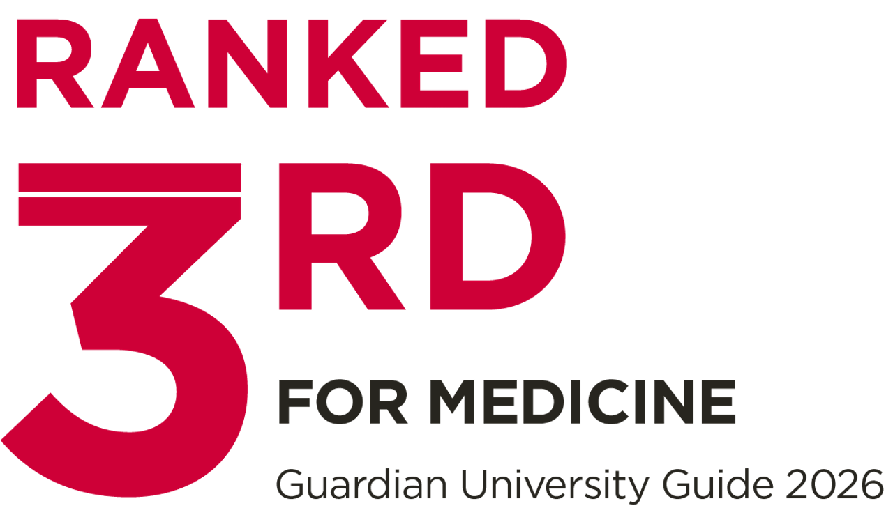 Ranked 3rd for Medicine