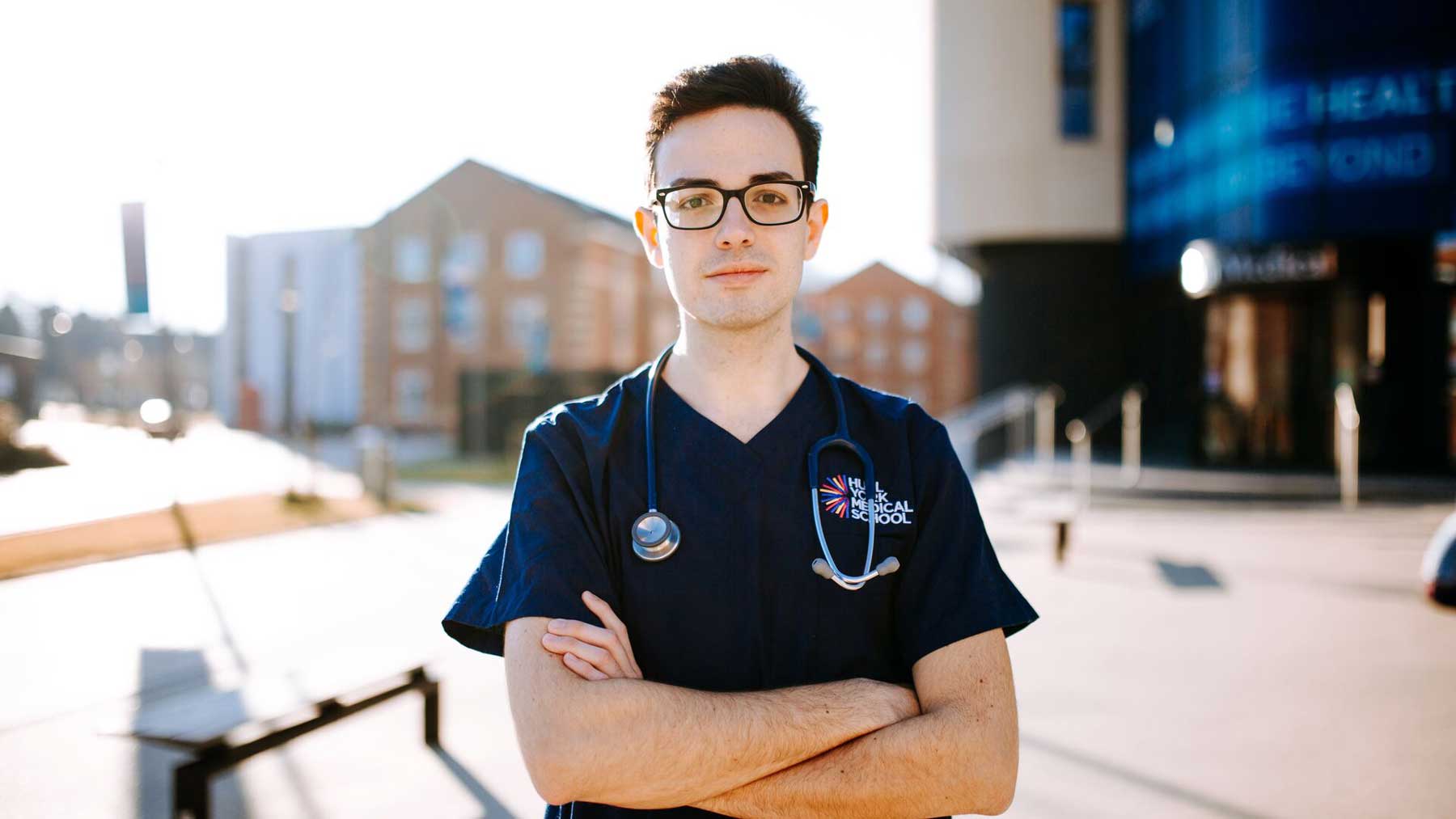 Medicine student Vassili Crispi