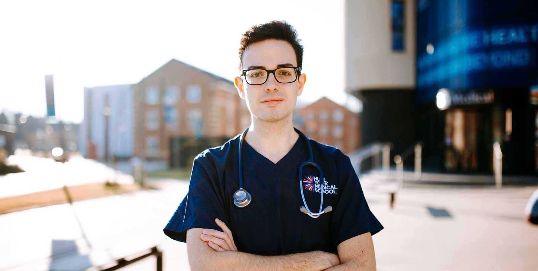 Medicine student Vassili Crispi