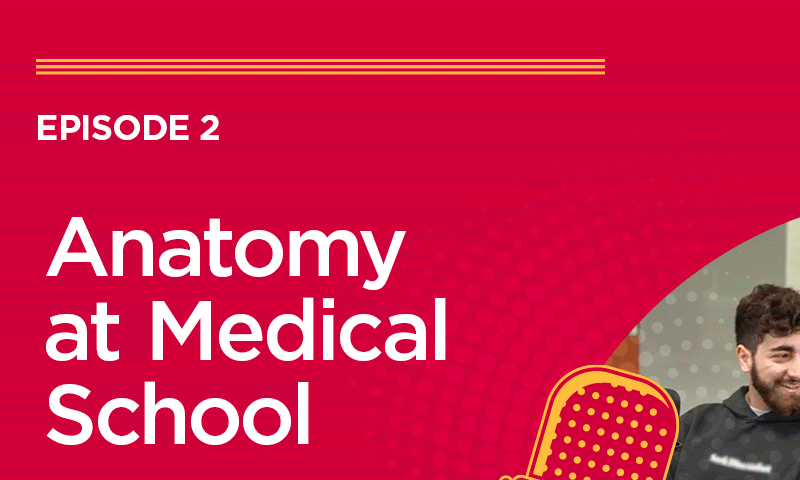 Watch podcast episode 2: Anatomy at medical school