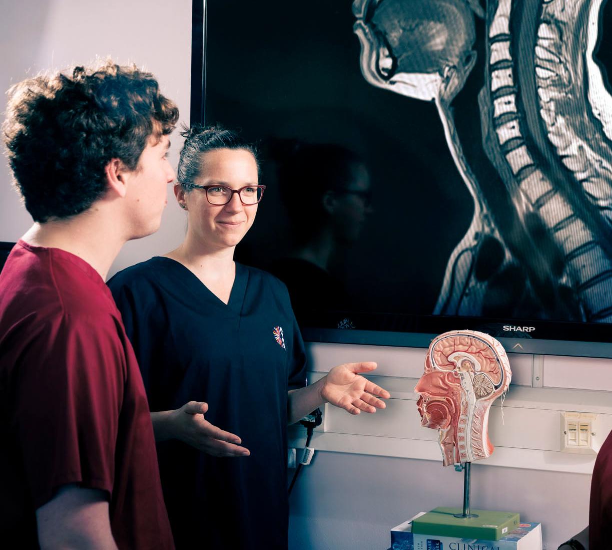 Clinical Anatomy students