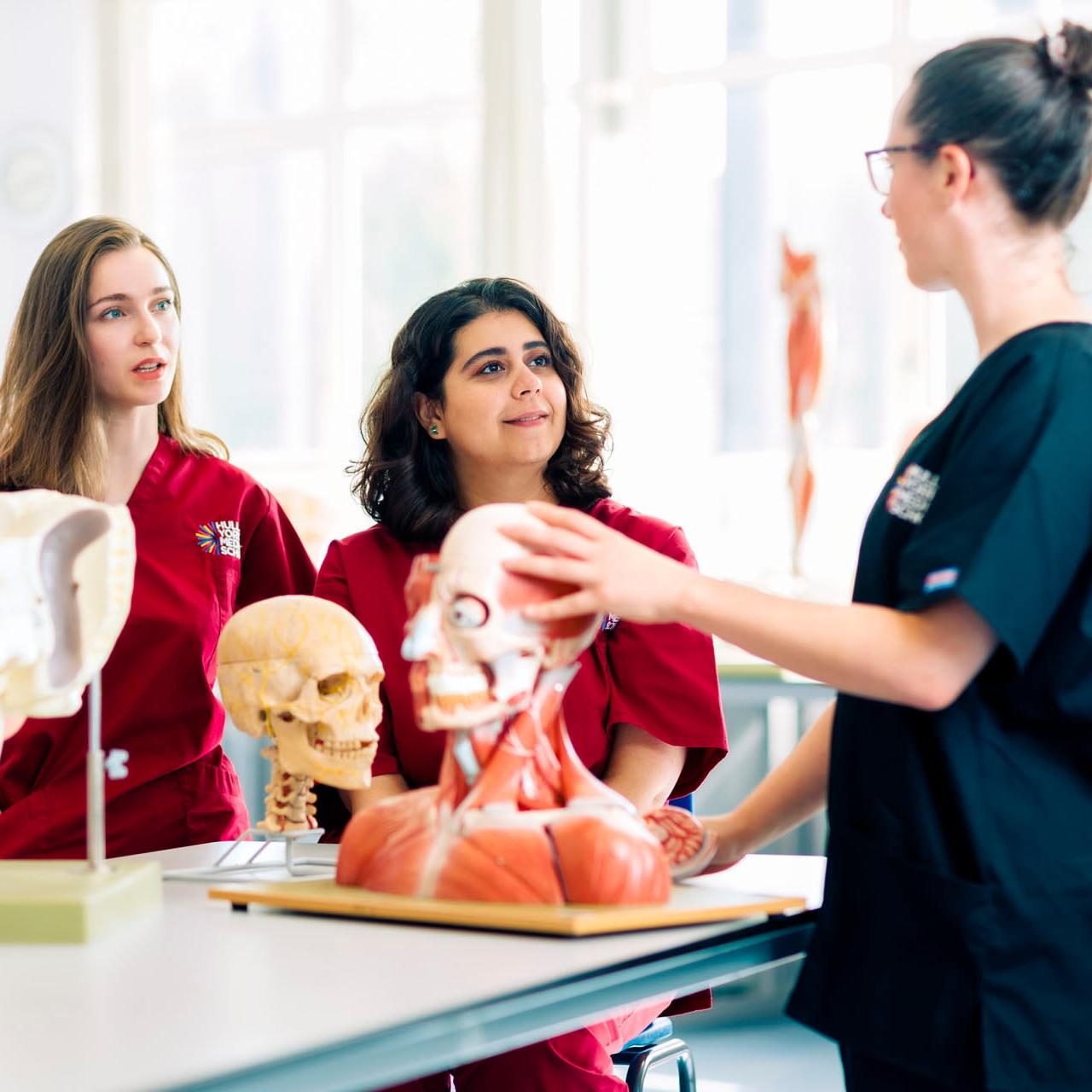 Clinical Anatomy students