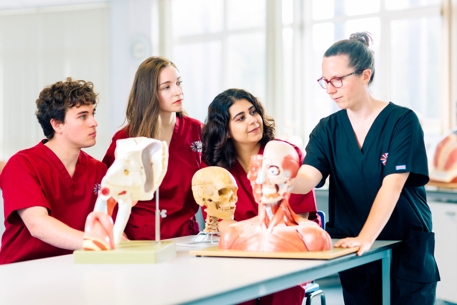 Clinical Anatomy students