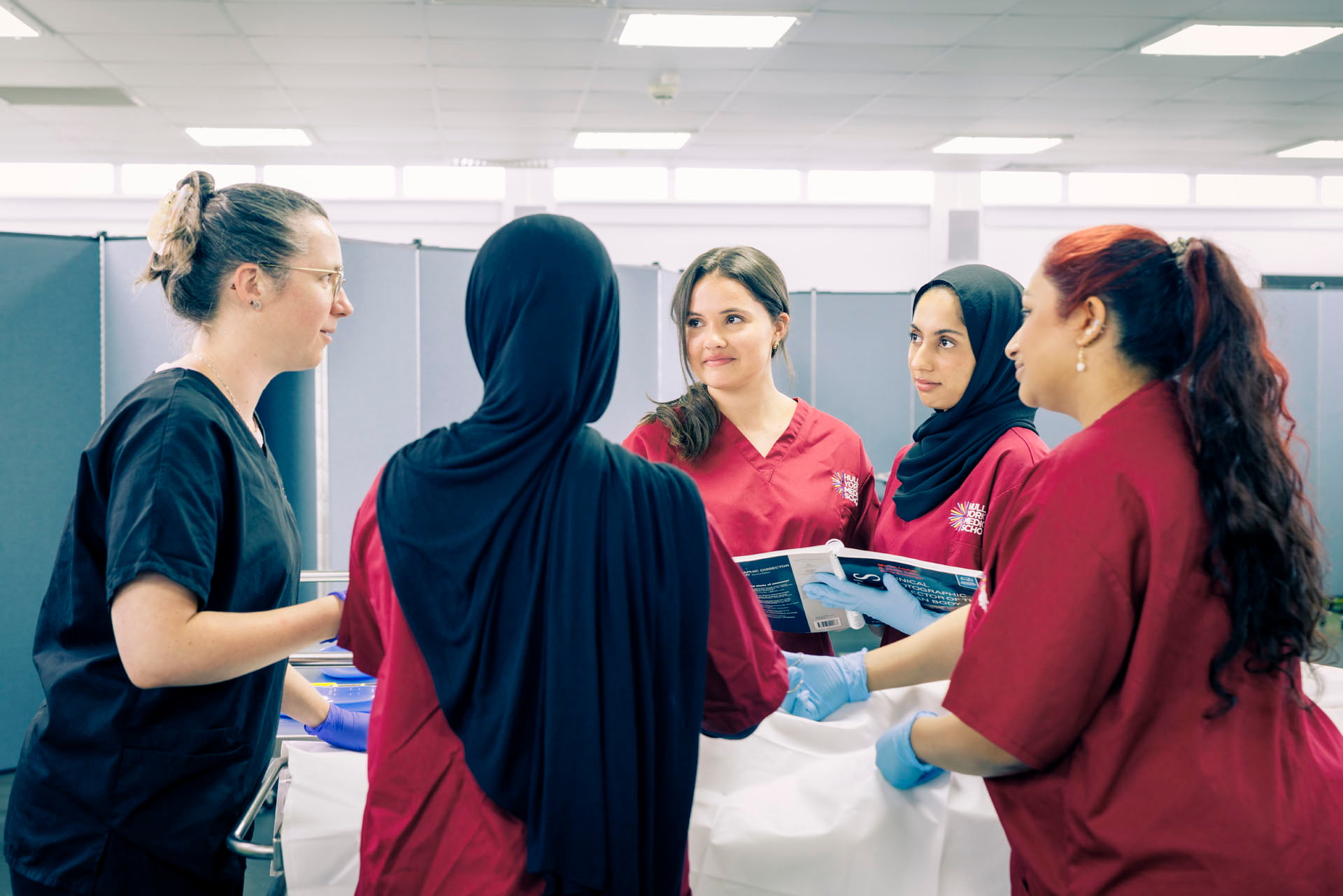 Clinical Anatomy students