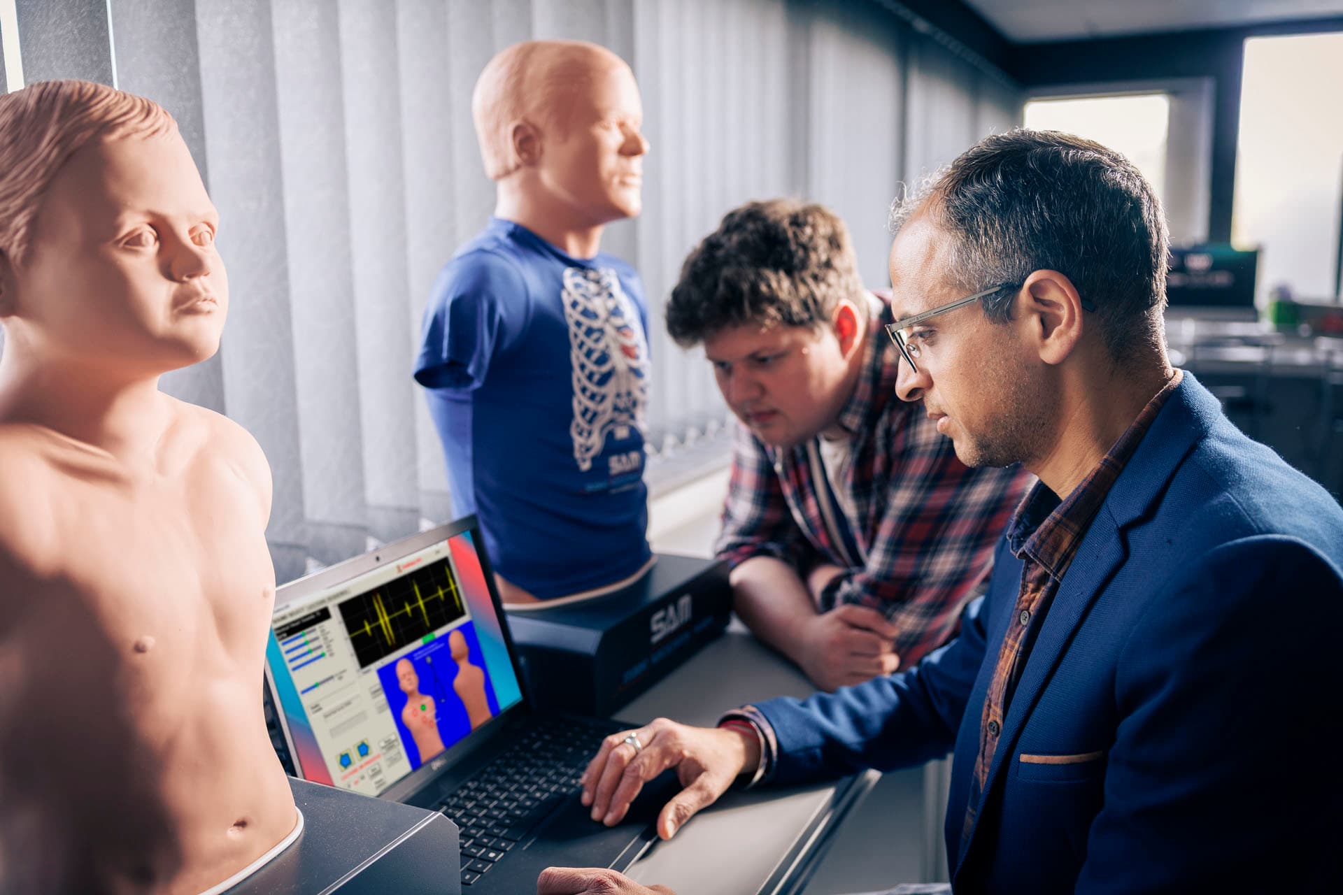 Health Technology and Human Anatomy students