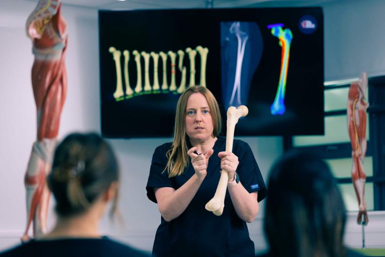 Health Technology and Human Anatomy students