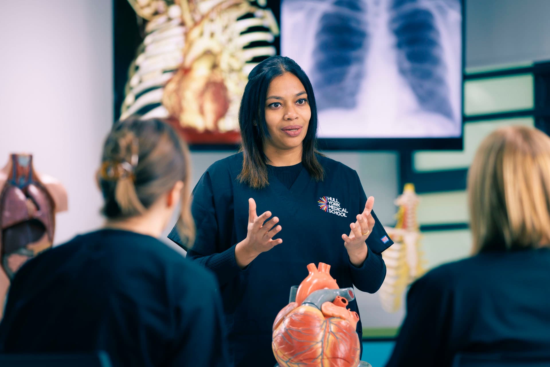 Health Technology and Human Anatomy students