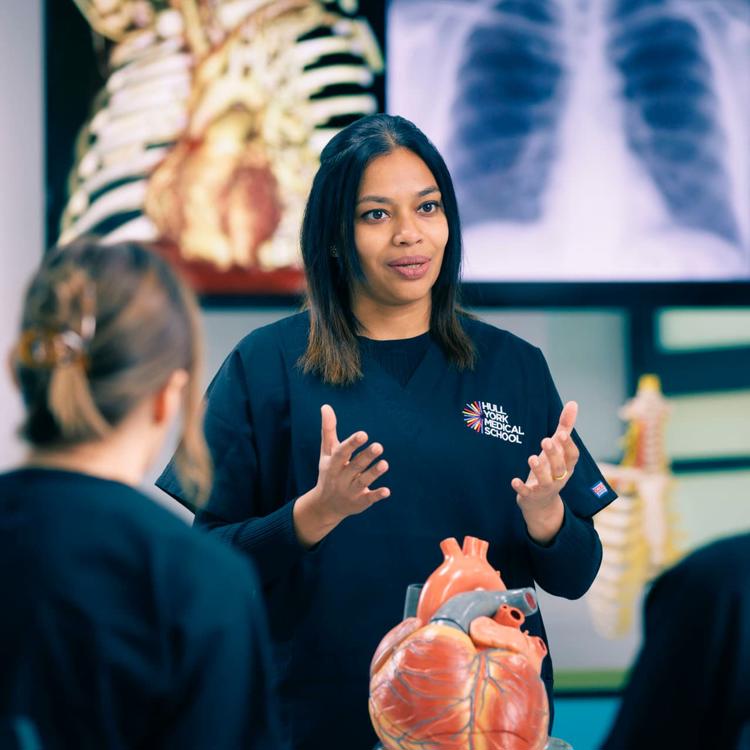 Health Technology and Human Anatomy students