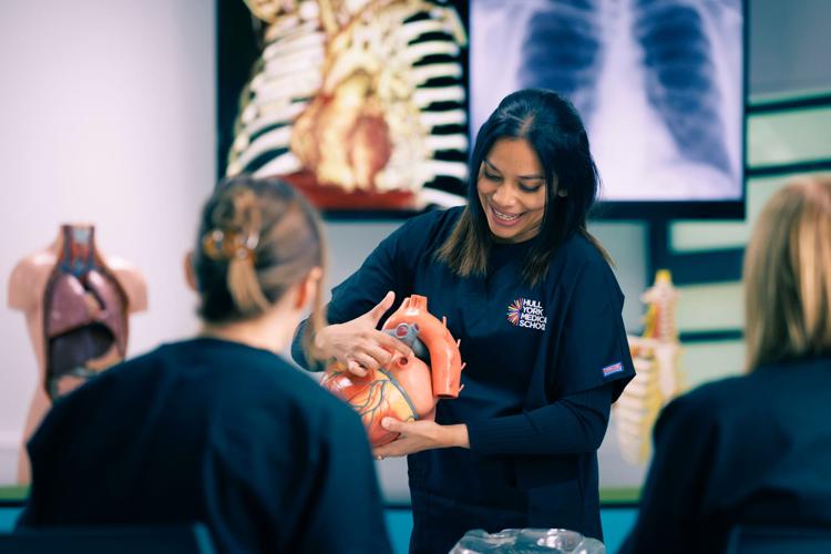 Health Technology and Human Anatomy students