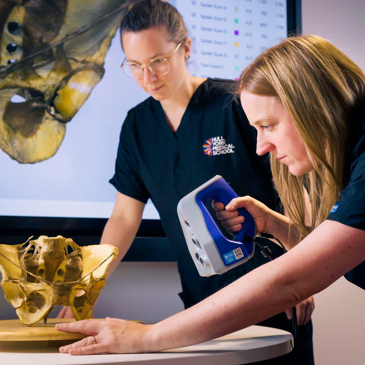 Health Technology and Human Anatomy students