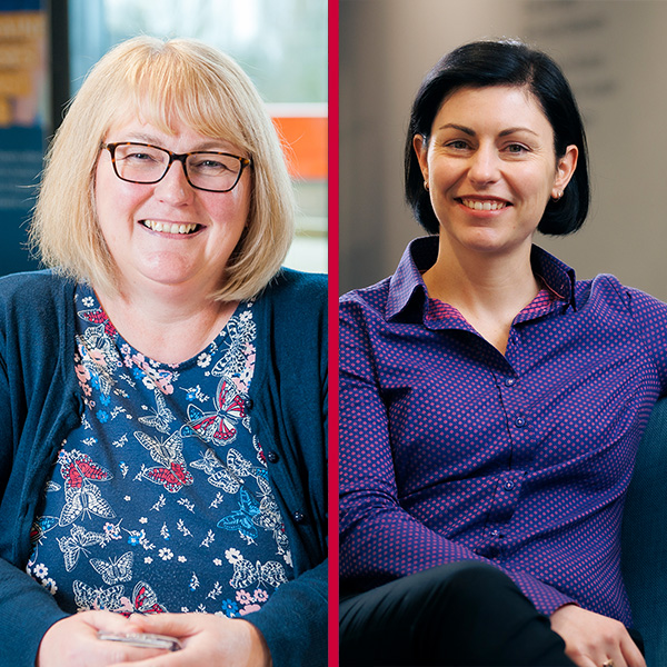 Dr Maureen Twiddy and Dr Cindy Forbes