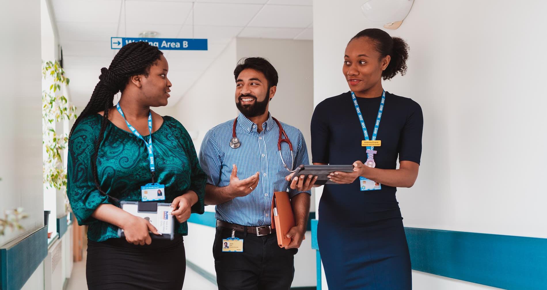 Physician Associate Students at Castle Hill Hospital