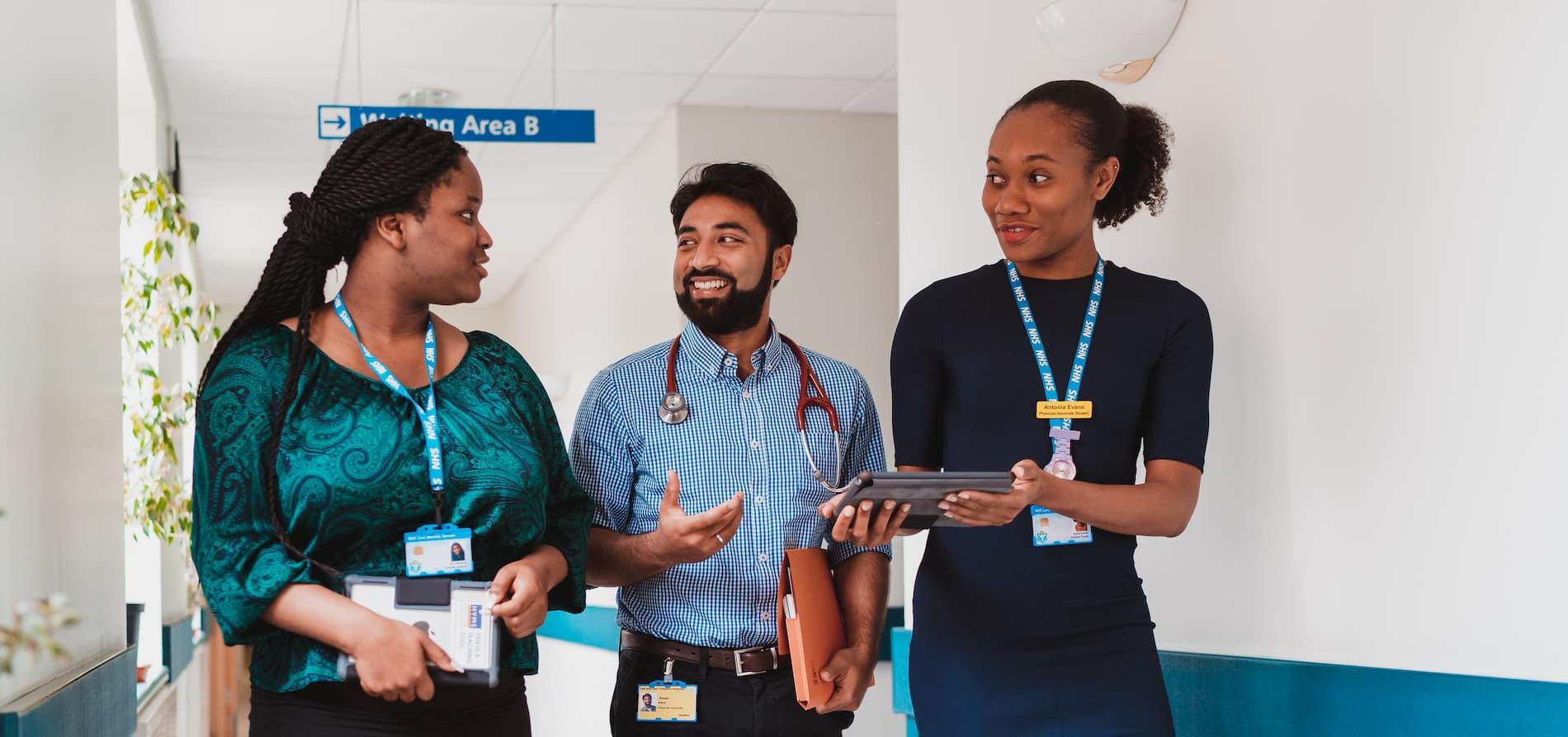 Physician Associate Students at Castle Hill Hospital