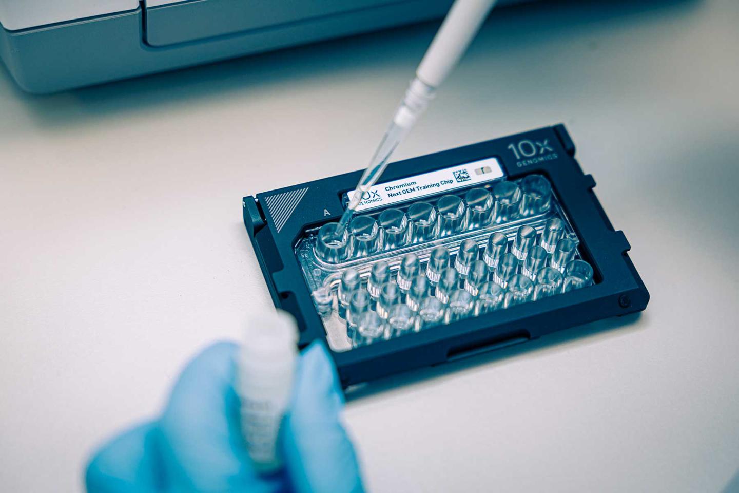 Genomics – pipetting