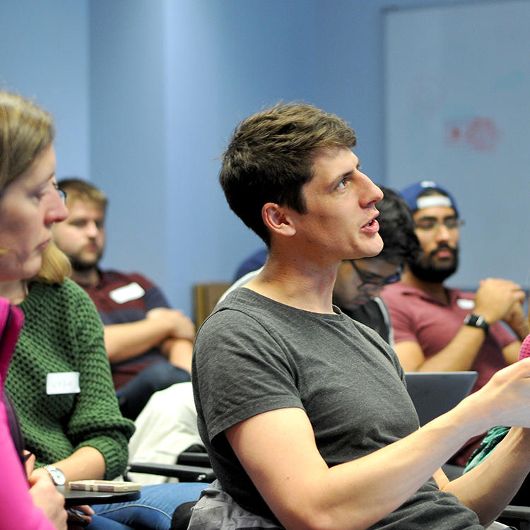 Health Professions Education students in a lecture